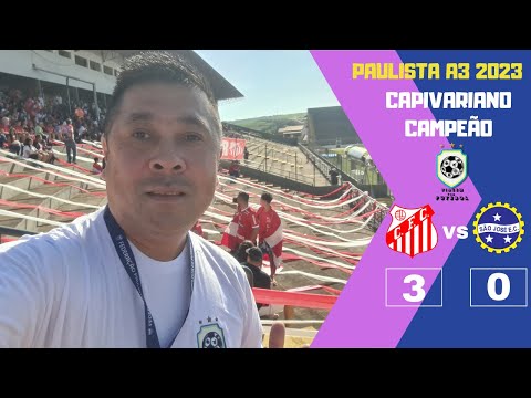 Capivariano x São José  pela Final do Paulista A3