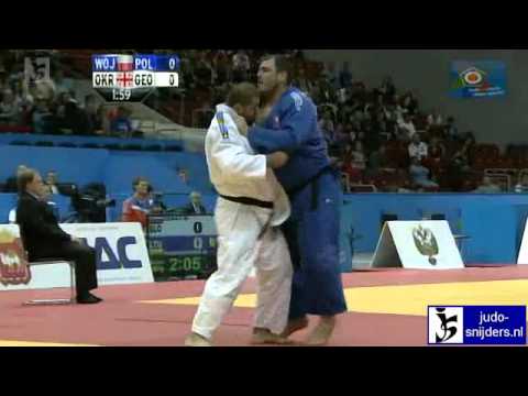 Adam Okruashvili (GEO) - Janusz Wojnarowic (POL) [+100kg] bronze