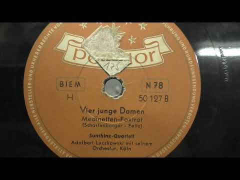 Sunshine Quartett: Vier junge damen. (1955).