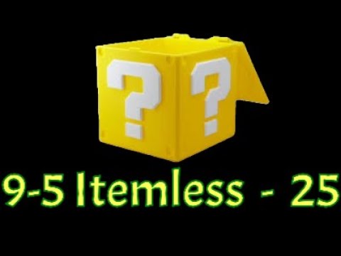 Super Mario 3D World (Switch) 9-5 Itemless Speedrun - Time: 25 (WR)