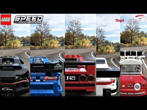 Forza Horizon 4 || All LEGO Speed Champions Cars Top Speed Battle Test Stock || Which is Fastest ??