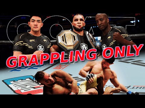 Can I Become The GOAT in UFC 5 w/ ONLY Grappling?