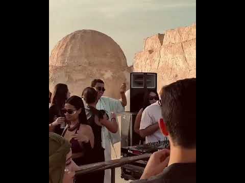 Sunset vibes with @stephanjolk in Tunisia  #housemusic #techno #music #sunset #tunisia