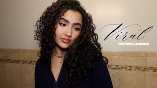 DIY VOLUME CAT EYE WITH VIRAL TIKTOK LASHES ft YOULUCK BEAUTY