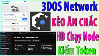 (Kèo Node Ăn Chắc) 3DOS Network Đến Từ California - Raised :$ 1.05M Xác Nhận Phát Token