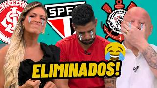 RENATA FAN, CICINHO e RONALDO SÃO ZOADOS APÓS INTER, SÃO PAULO e CORINTHIANS PERDEREM | Jogo Aberto