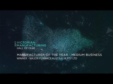 Major Furnace Australia - Manufacturer of the Year, Medium Business Winner