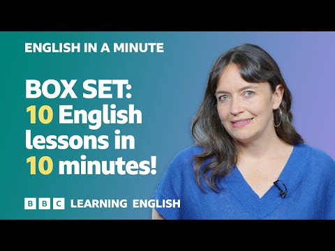 BOX SET：一分鐘學英文 EP8 – 10分鐘學10個英文單字！ (BOX SET: English In A Minute 8 – TEN English lessons in 10 minutes!)