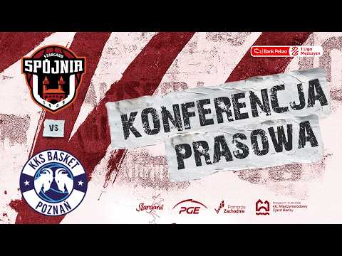 Konferencja prasowa | PGE Spójnia Stargard - Enea Basket Poznań