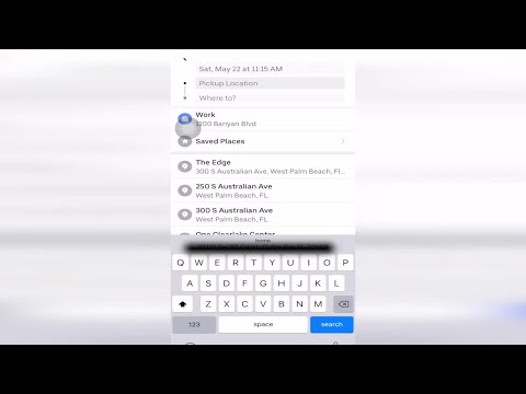 Schedule Trip Uber
