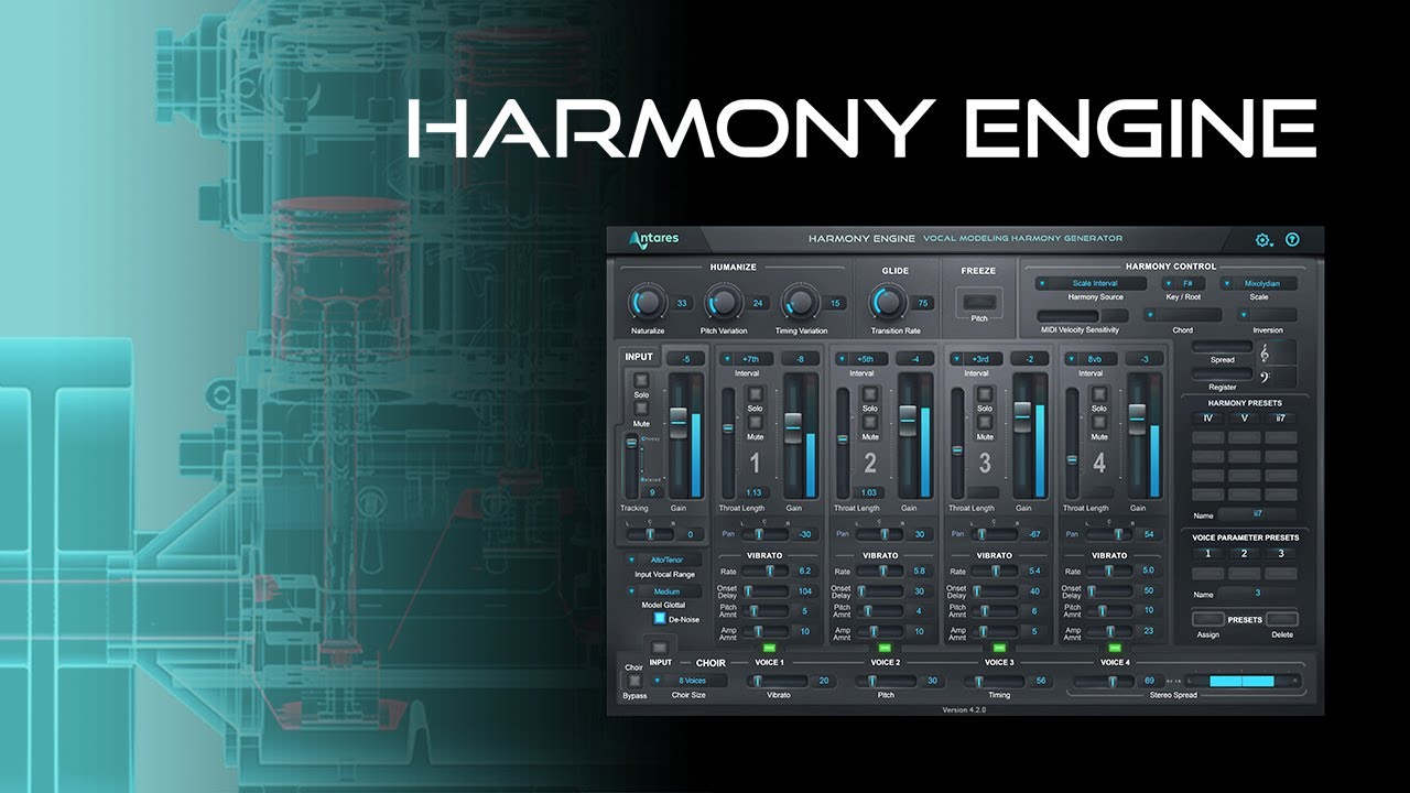Harmony Engine by Antares Audio Technologies - Vocal