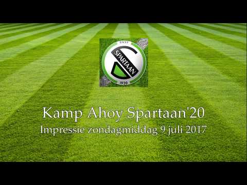 Kamp Ahoy Spartaan'20 zondag 9 juli 2017