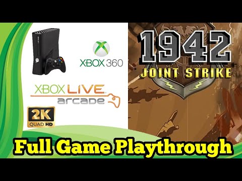Xbox 360 XBLA 1942 Joint Strike Gameplay Walkthrough