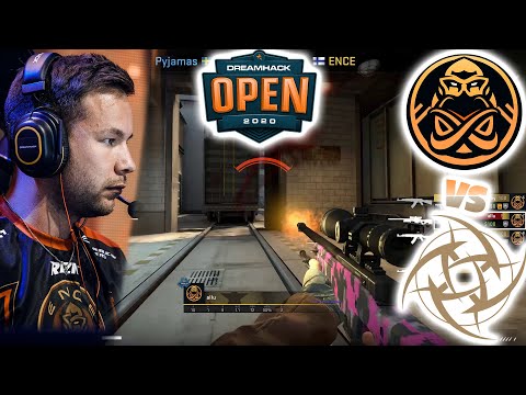 ENCE Allu vs NiP POV HIGHLIGHTS DreamHack Open Fall 2020 * Train