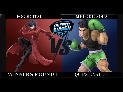 Fogdigital (Joker) vs Melodicsopa (Little Mac) Winners Round 1 Torneo Quincenal 6 Puerto Smash