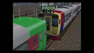 【早岐でハウステンボス号と連結】電車でGO！プロフェッショナル2　783系みどり博多行きを運転してみた