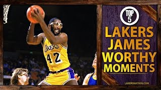 James Worthy&#39;s Top 5 Lakers Moments