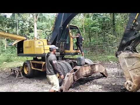 volvo excavator ayaw gumalaw paano ito ayosin ng walang gastos