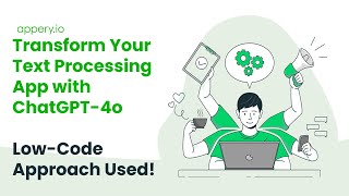 Download the video "Transform Your Text App with ChatGPT-4o: Easy Low-Code Guide!"