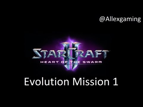Starcraft II Heart of the Swarm Evolution Mission 1: Zergling (HD)