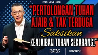 Download lagu “PERTOLONGAN TUHAN AJAIB & TAK TERDUGA – SAKSIKAN KEAJAIBAN TUHAN SEKARANG!” | KHOTBAH PS PHILIP mp3