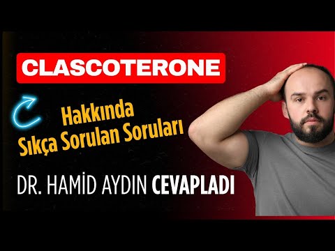 Clascoterone Hakkında Sıkça Sorulan Soruları Cevapladık | Dr. Hamid Aydın #kellik #saçekimi #sac