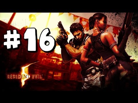 Resident Evil 5 Veteran Walkthrough Part 16 - Chapter 6 - 3 The End