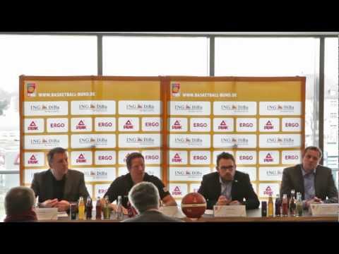 DBB Pressekonferenz Supercup 2013 in der ratiopharm arena