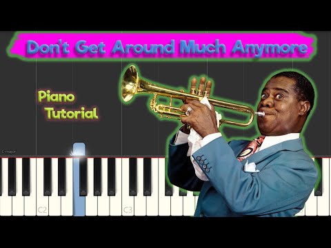 Don't Get Around Much Anymore Piano Performance Video