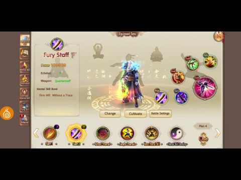 Age Of Wushu Dynasty Show Skill Fury Staff | Use Weapon Staff  2018