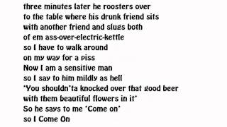 At the Quinte Hotel by Al Purdy (read by Tom O'Bedlam)