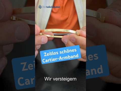 Goldene Eleganz trifft auf den #grünenMai – dieses zeitlose Cartier-Armband #auktionator #vonBrühl