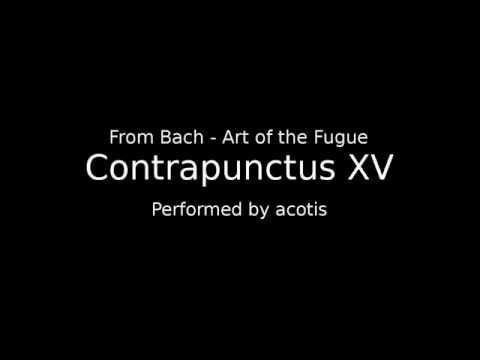 acotis - (cover) Contrapunctus XV (Art of the Fugue)