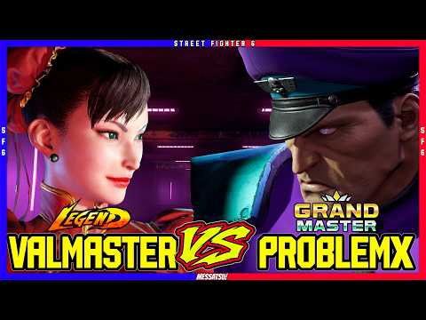 SF6 Valmaster (Chun li) VS ProblemX (M.Bison)💥Messatsu!💥スト6💥Street fighter 6