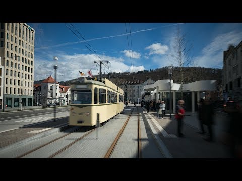 Zeitraffer: Die neue Strecke der Linie 5