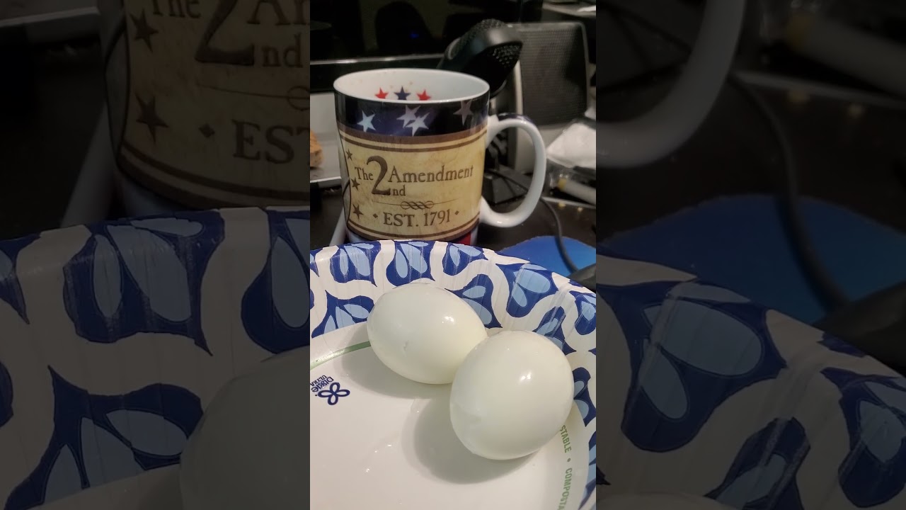 Starting my day with eggs and coffee ☕️ for Breakfast
