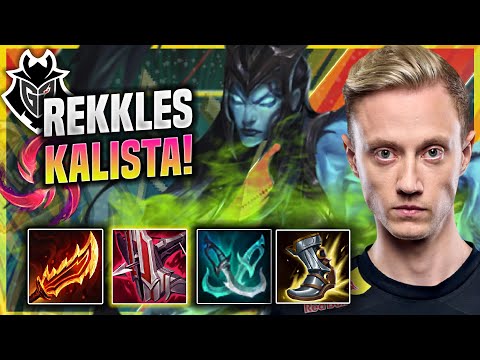 REKKLES IS A GOD AS KALISTA IN DUO WITH NUKEDUCK! - G2 Rekkles Plays Kalista ADC vs Ezreal! |