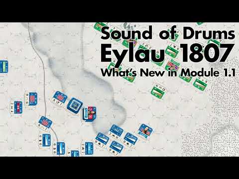 What's new in the Vassal module 1.1 for Eylau 1807