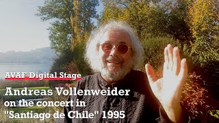 Andreas on the concert in «Santiago de Chile» 1995