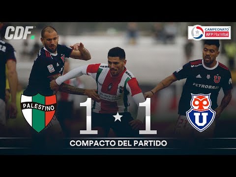 Palestino 1 - 1 Universidad de Chile | Campeonato AFP PlanVital 2019 Segunda Fase | Fecha 1 | CDF