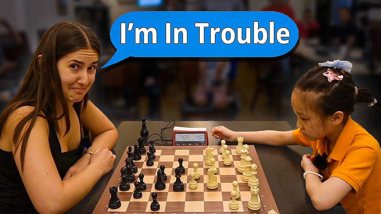 8-Year-Old Girl TRICKS Chess Master
