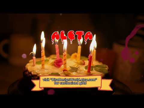Happy Birthday ALETA   Happy Birthday Song   Birthday Wishes   Birthday Party