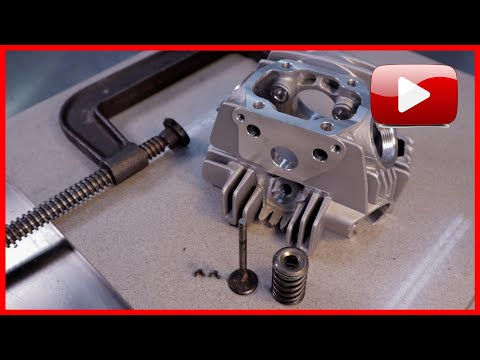 39¢ DIY Motorcycle Valve Spring Compressor || IT WORKS!