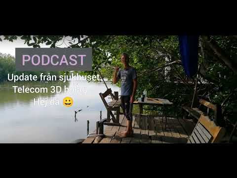 PODCAST: Update från sjukhuset - lämnar Telecom 3D bolag - Hej då! (Känsla av frihet)