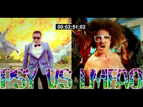 PSY VS LMFAO - Sorry for Gangnam Style [2013] [DJ Biker Remix]