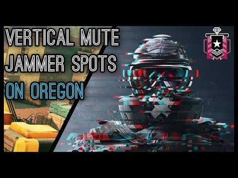 Vertical Mute Jammer Spots on Oregon | Rainbow Six Siege Tips | Trick | Spots | Guides