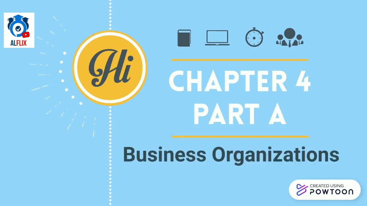ALFLIX | AL Business Studies | Chapter 4- Business organizations - Part A