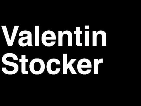 How to Pronounce Valentin Stocker FC Basel 1893 Football Goal Penalty Kick Yellow Red Card Injury