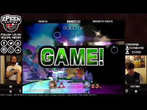 Smash @ TTH - Riz (Zelda) Vs. ESS | TM87 (MetaKnight) - Project M (Winners  R3)