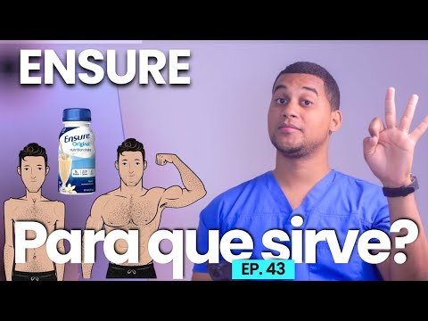 ENSURE PARA QUE SIRVE | 3 COSAS